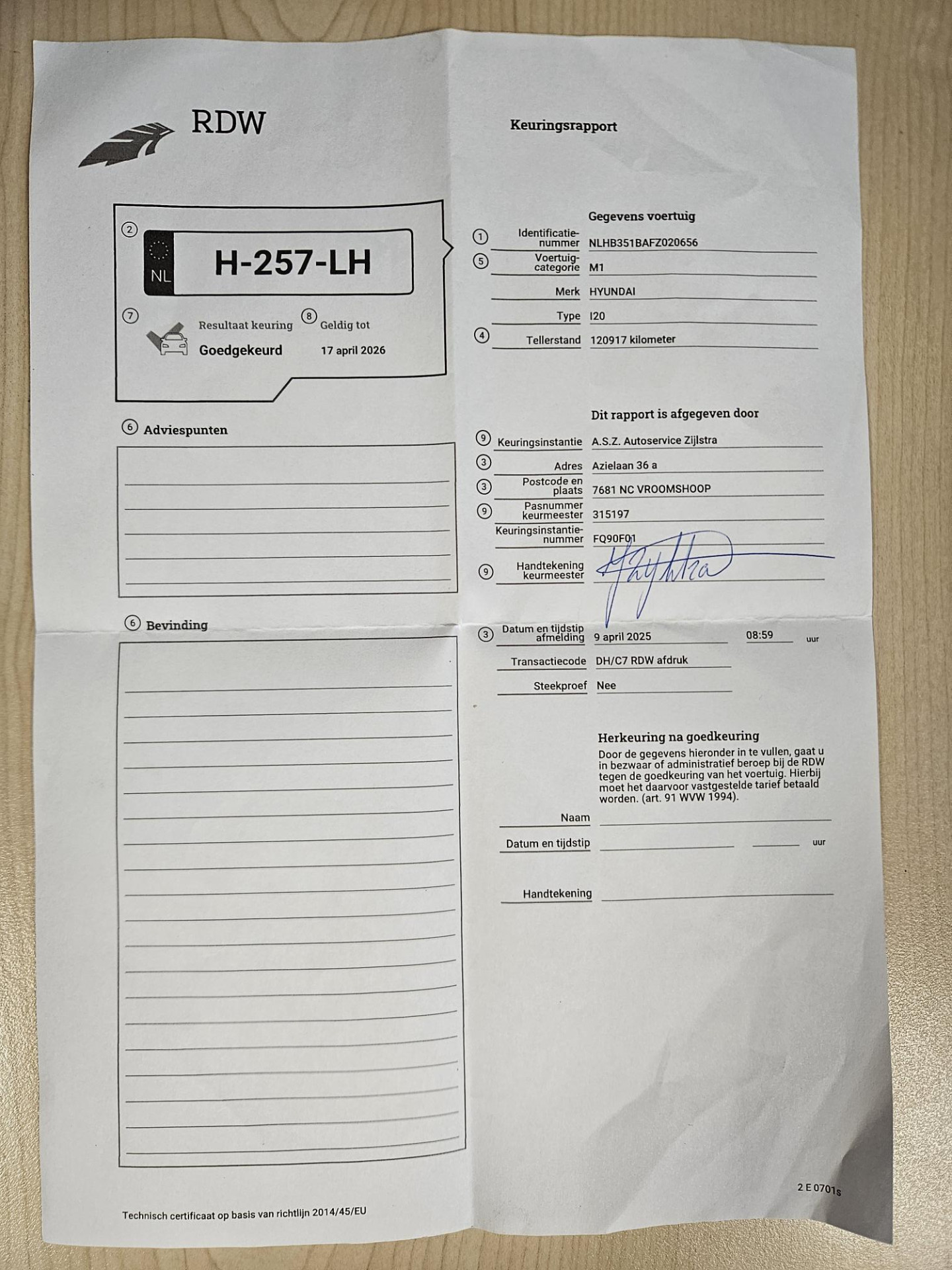 Foto van Hyundai I20
