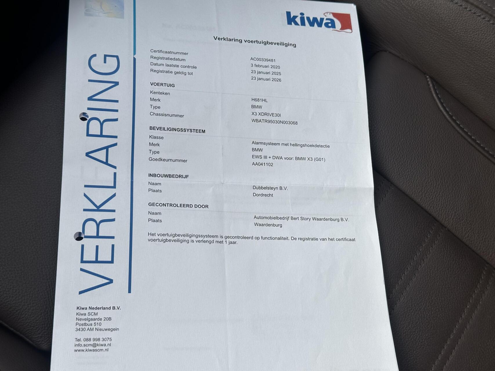 Foto van BMW X3