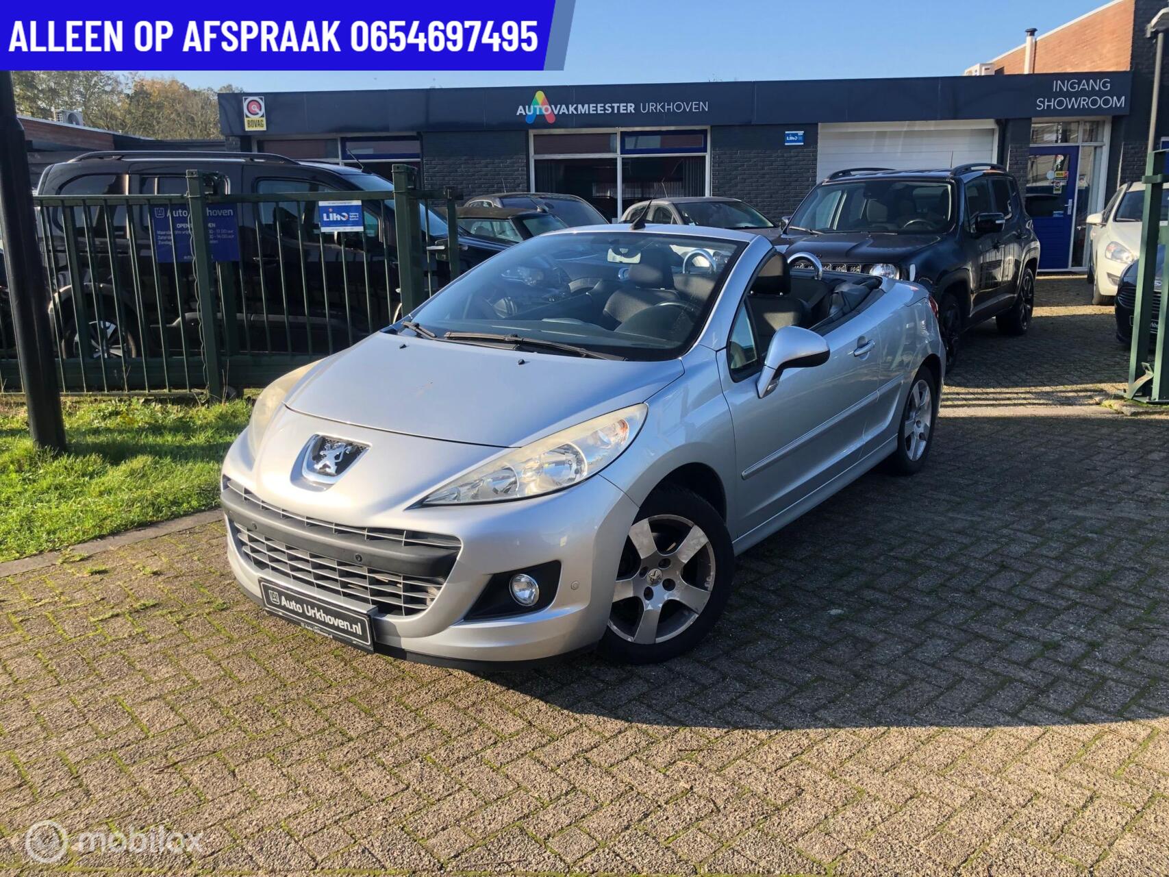 Peugeot 207 CC 1.6 VTi 183.DKM AIRCO 2010 - voorkant
