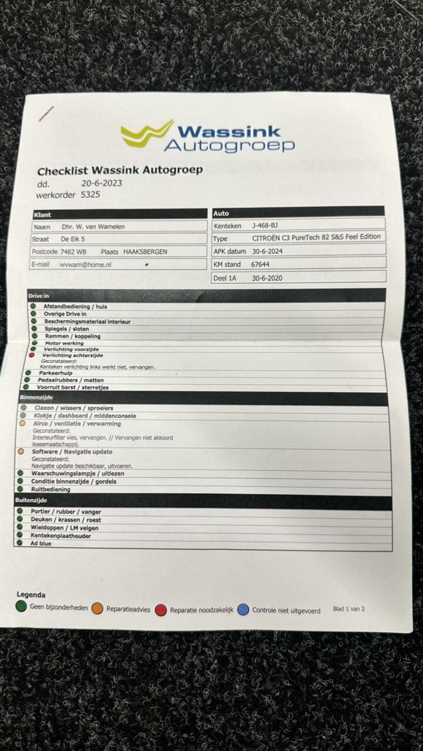 Foto van Citroen C3