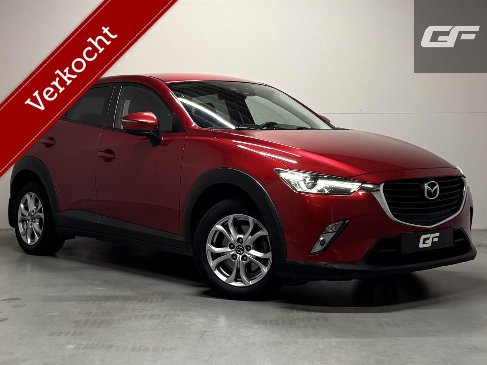 Mazda Mazda Cx-3 2.0 SkyActiv-G 120 SkyLease+ Navi Cruise Stoelver. Trekh. 2016 - voorkant
