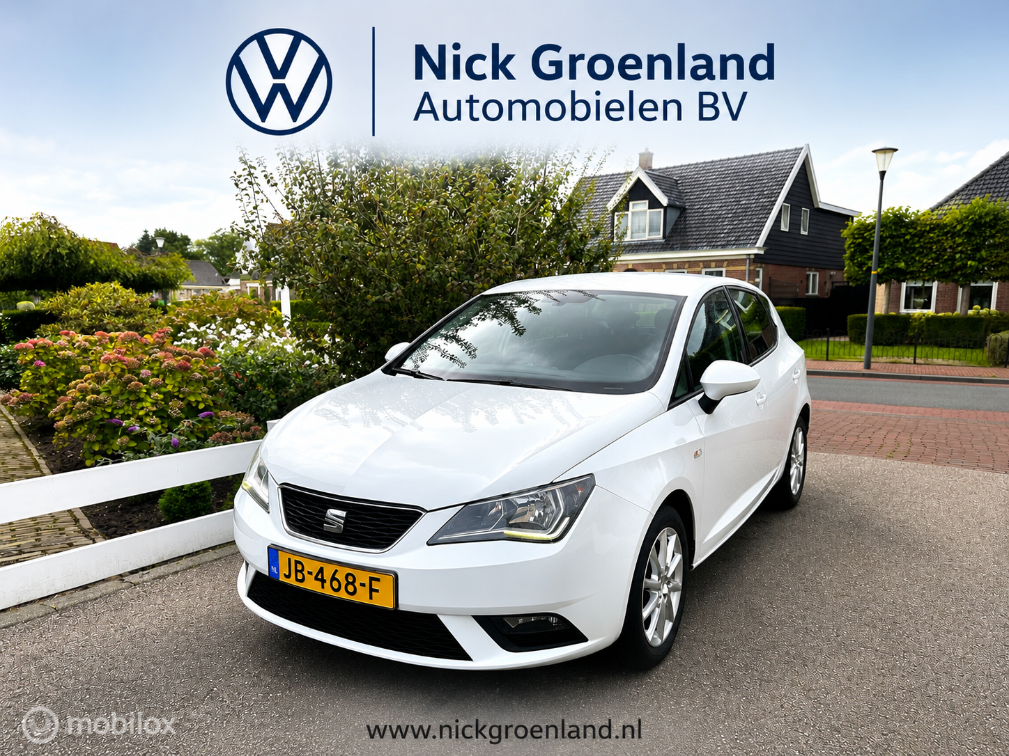 Seat Ibiza 1.0 95PK TSI Style AIRCO CARPLAY NAVIGATIE PARKEERSENSOREN NETTE AUTO!! 2016 - voorkant
