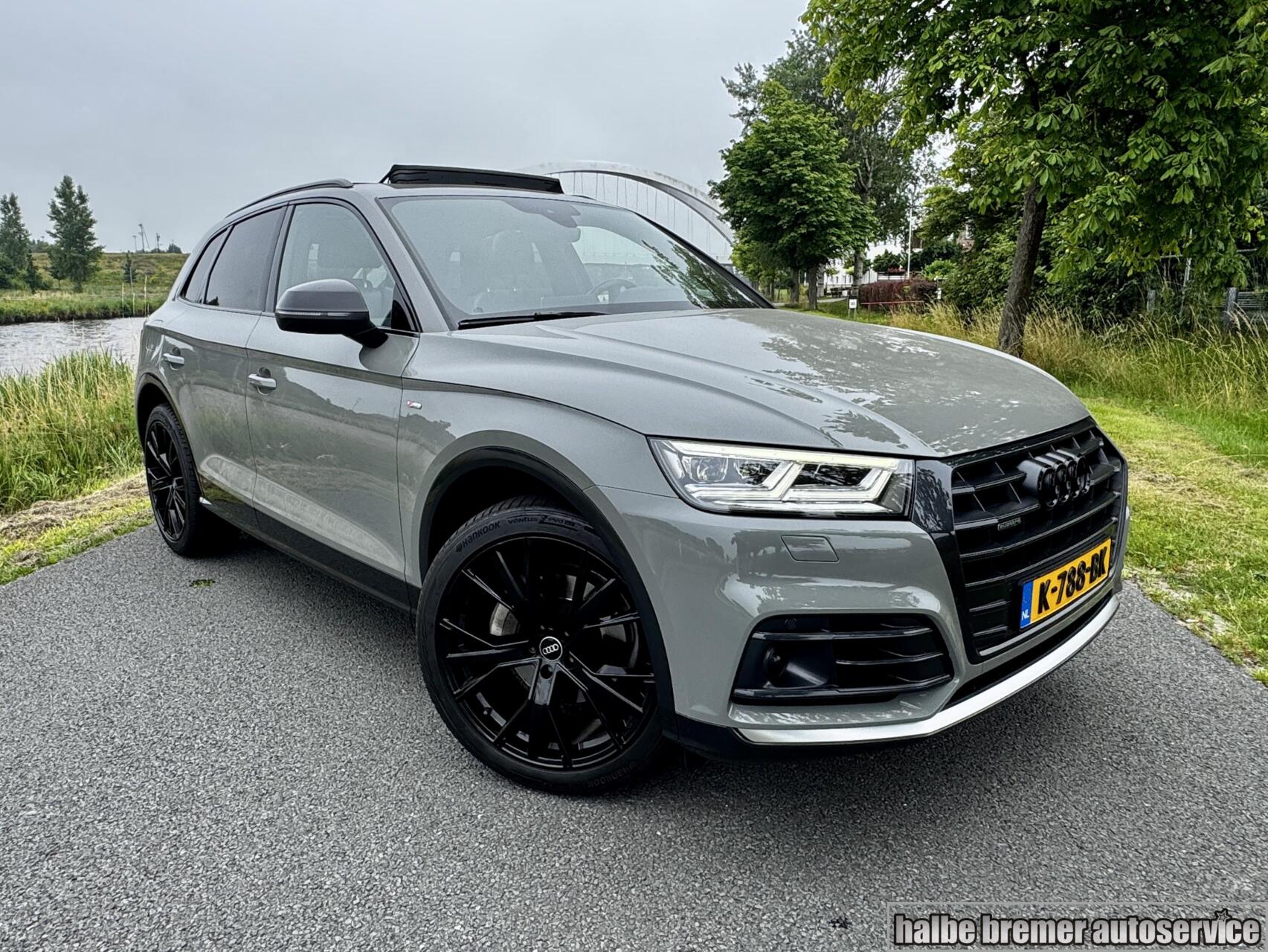 Audi Q5 2.0 TFSI quattro S Line Black Edition|RS stoel|Pano 2018 - voorkant