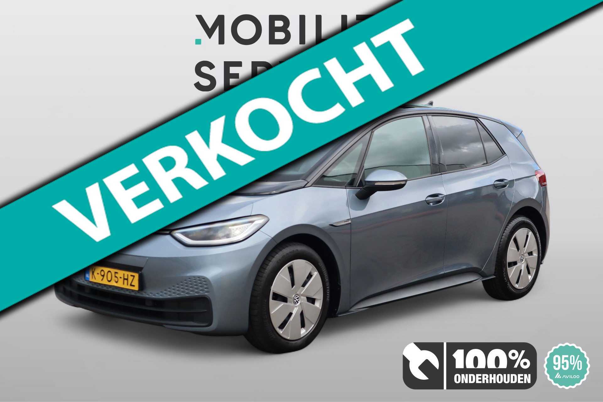 Volkswagen Id.3 Business 58 kWh 2020 - voorkant
