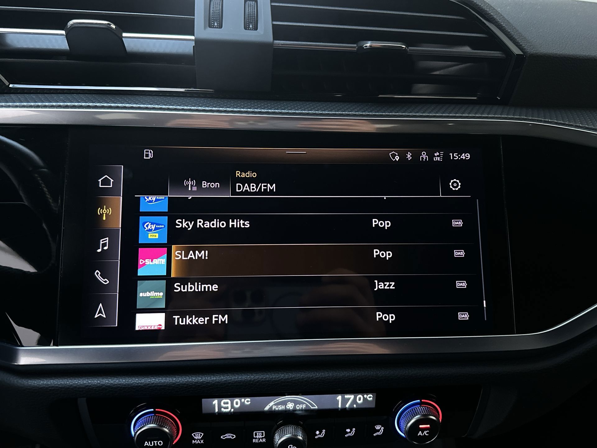 Foto van Audi Q3 Sportback