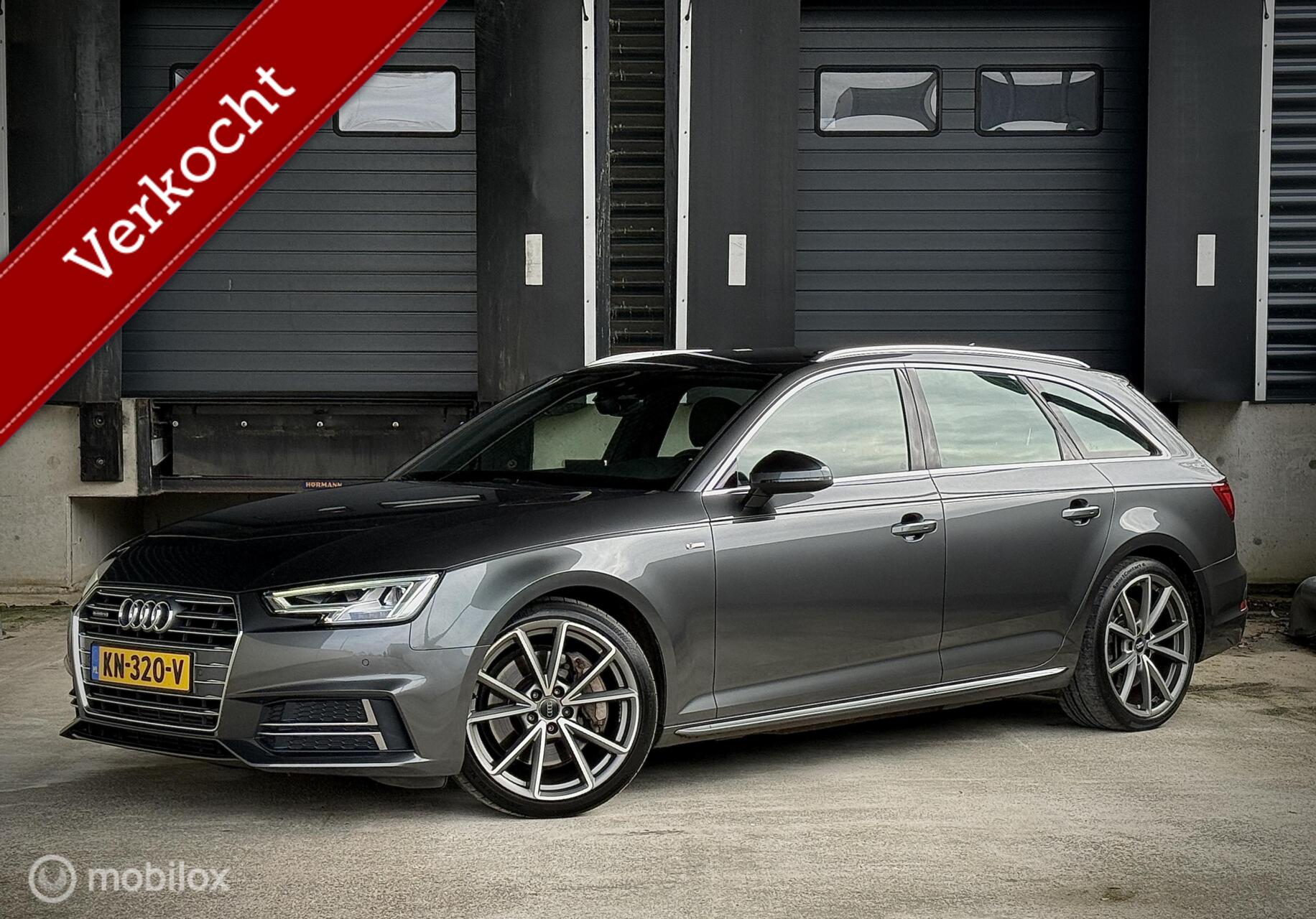 Audi A4 Avant 2.0 TFSI quattro S-Line|Sfeerverl|Digi dash| 2016 - voorkant
