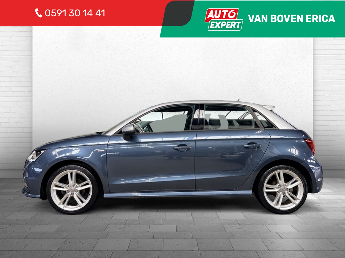 Audi A1 Sportback 1.0 TFSI Adrenalin S-Line Cruise Airco 17"Lmv Nap 2016 - voorkant