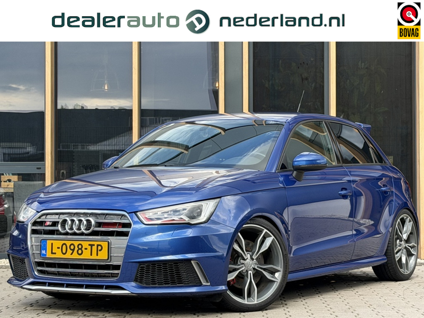 Audi S1 Sportback 2.0 TFSI S1 Quattro 340pk eventuri inlaat 2016 - voorkant