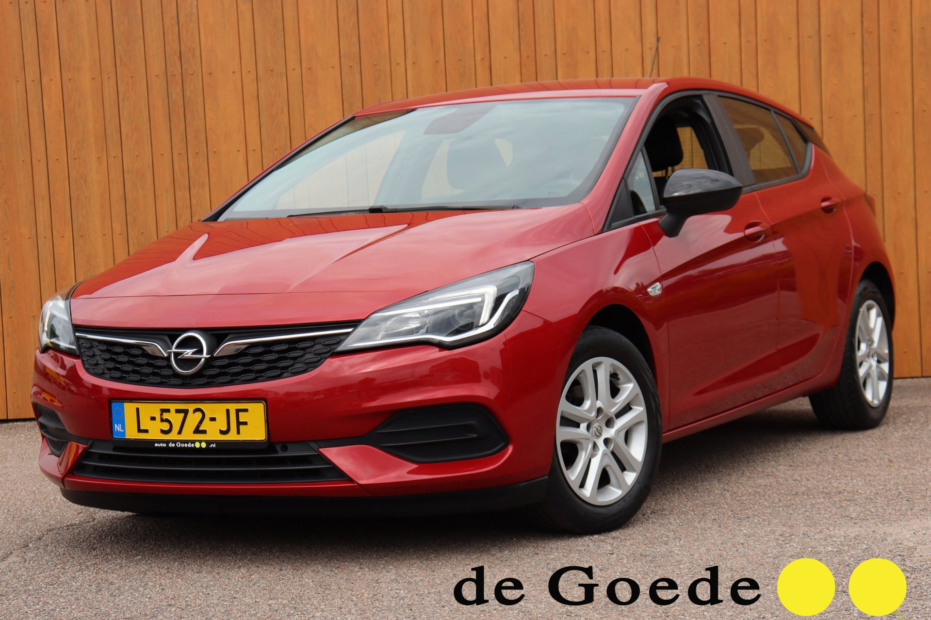 Opel Astra 1.2 Turbo 96kw Edition org.NL stoel+stuurverw. 2021 - voorkant