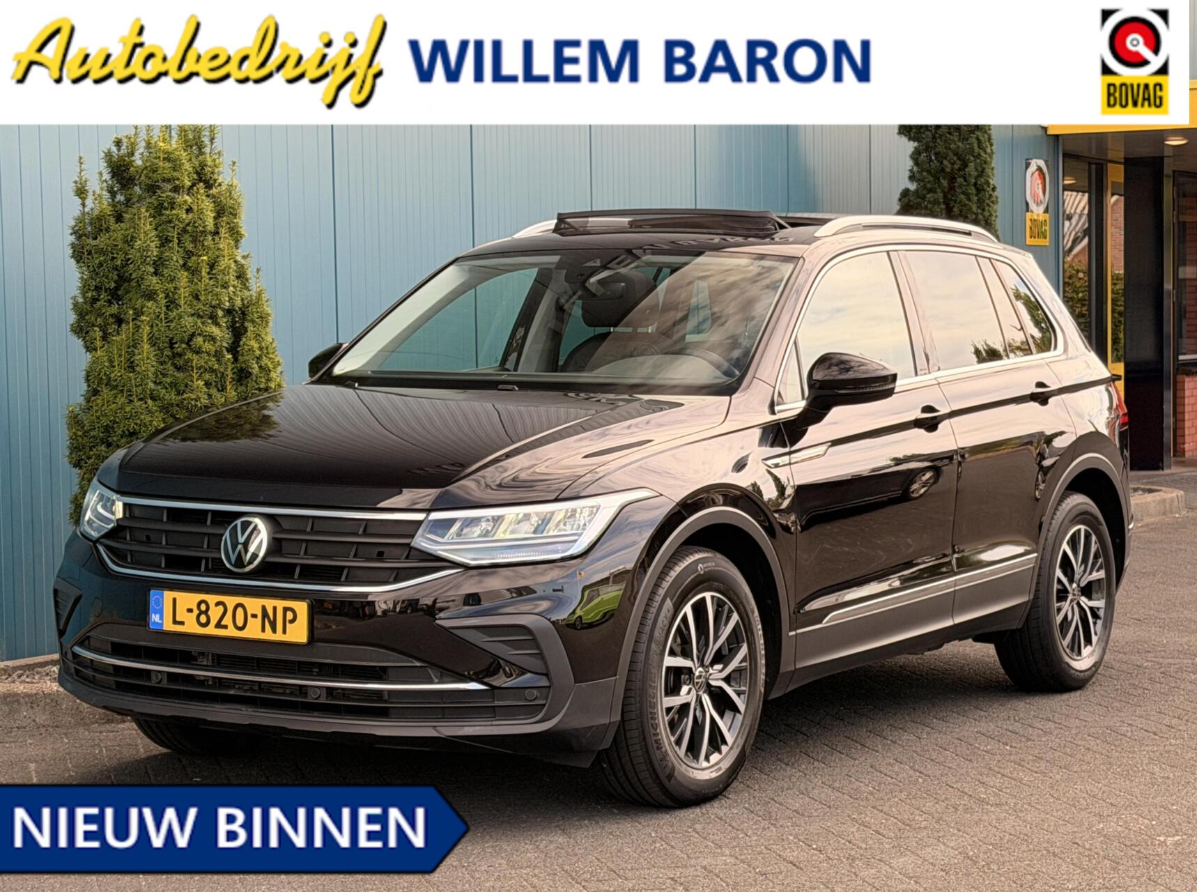 Volkswagen Tiguan 1.5 TSI Life PANO | NAV.VIA.APP | ADAPT.CRUISE | CAM | LED | PDC | 1'EIG 2021 - voorkant