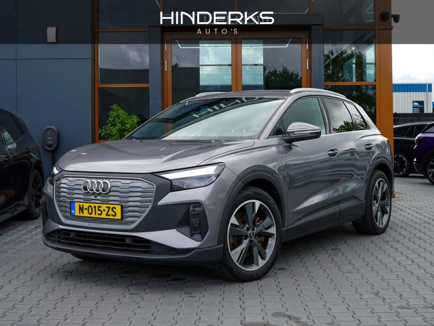 Audi Q4 40 E-tron 40 Launch ed. 77 kWh | 90,13% SOH | Trekhaak | Led | PDC | Cruise 2021 - voorkant