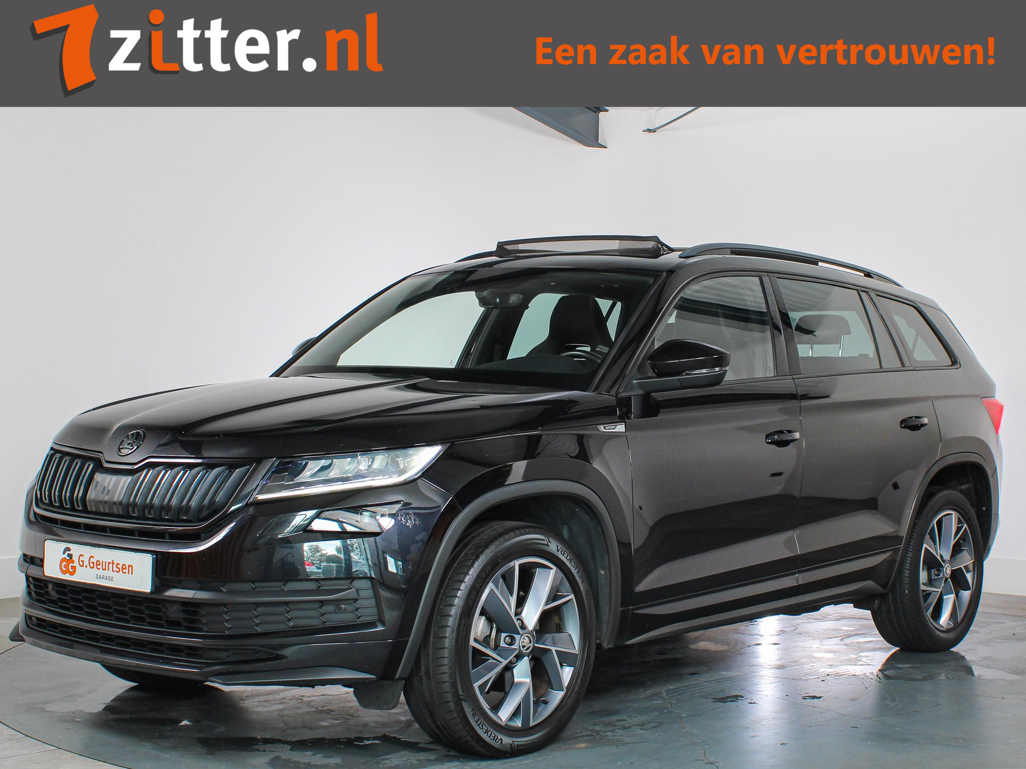 Skoda Kodiaq 1.5 TSI Sportline Business 7-Persoons 2021 - voorkant