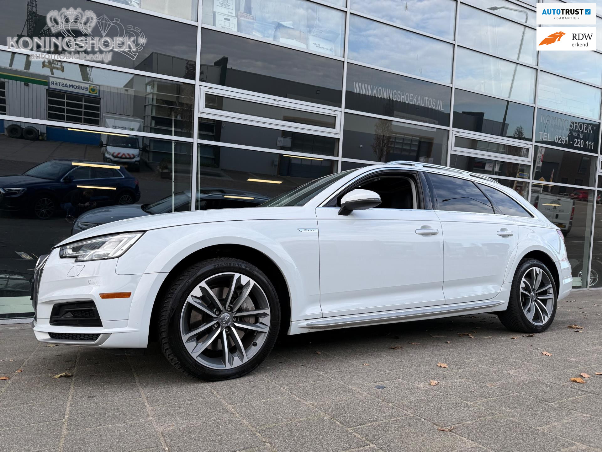 Audi A4 Allroad Quattro 2.0 TFSI MHEV Pro Line Plus 2018 - voorkant