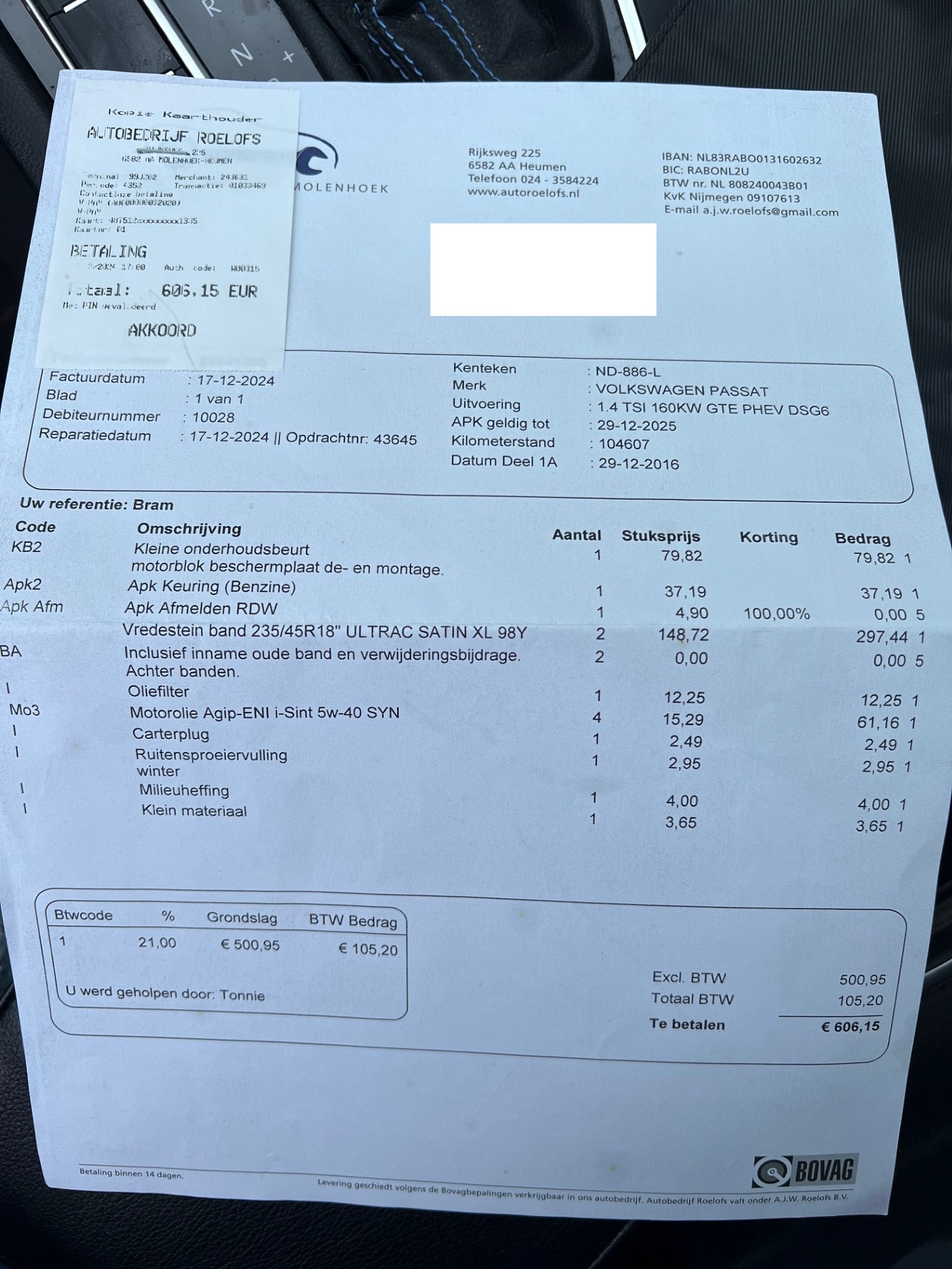 Foto van Volkswagen Passat