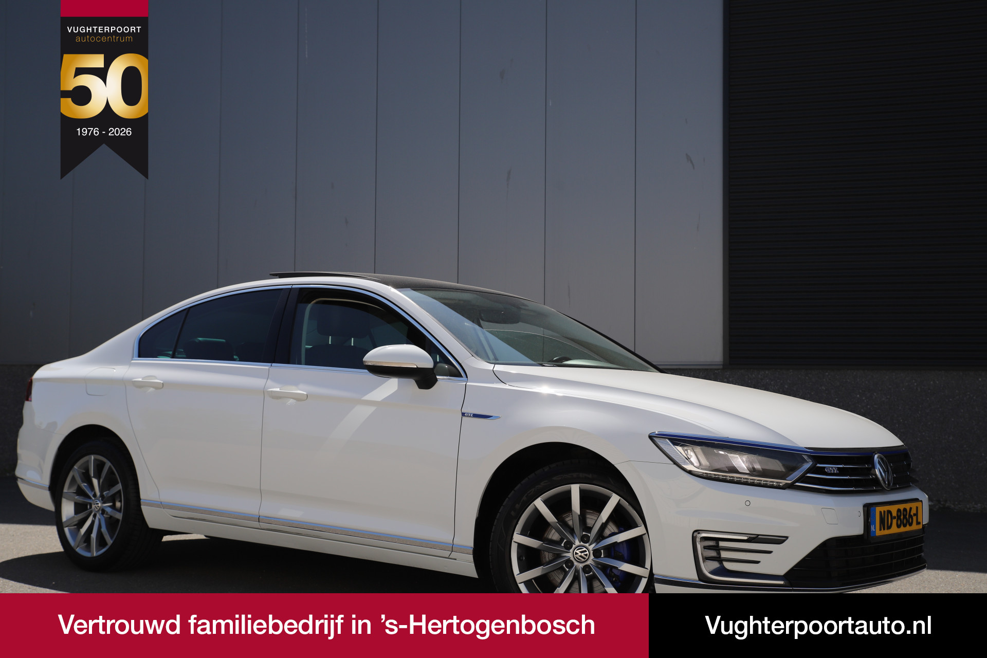 Volkswagen Passat 1.4 TSI GTE 218pk/*Highline*Adaptive/Virtual/Sunroof/Trekh./Leder/18" 2016 - voorkant
