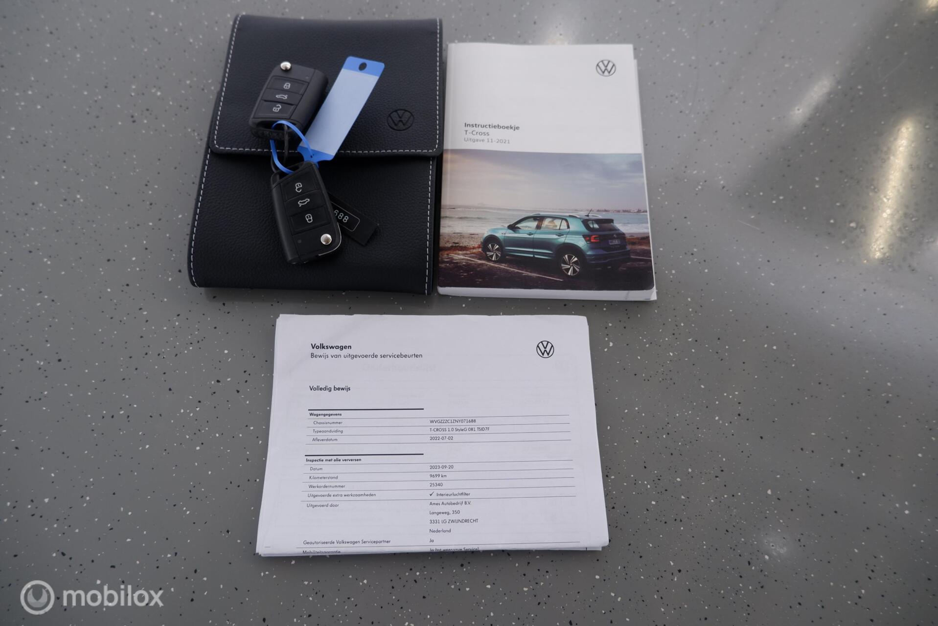 Foto van Volkswagen T-cross
