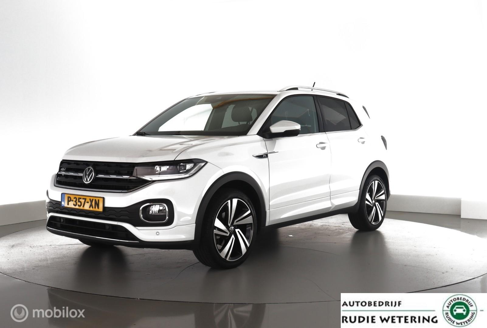 Volkswagen T-cross 1.0 TSI 110 PK R-Line led|nav|cam|ecc|acc|lmv18 2022 - voorkant