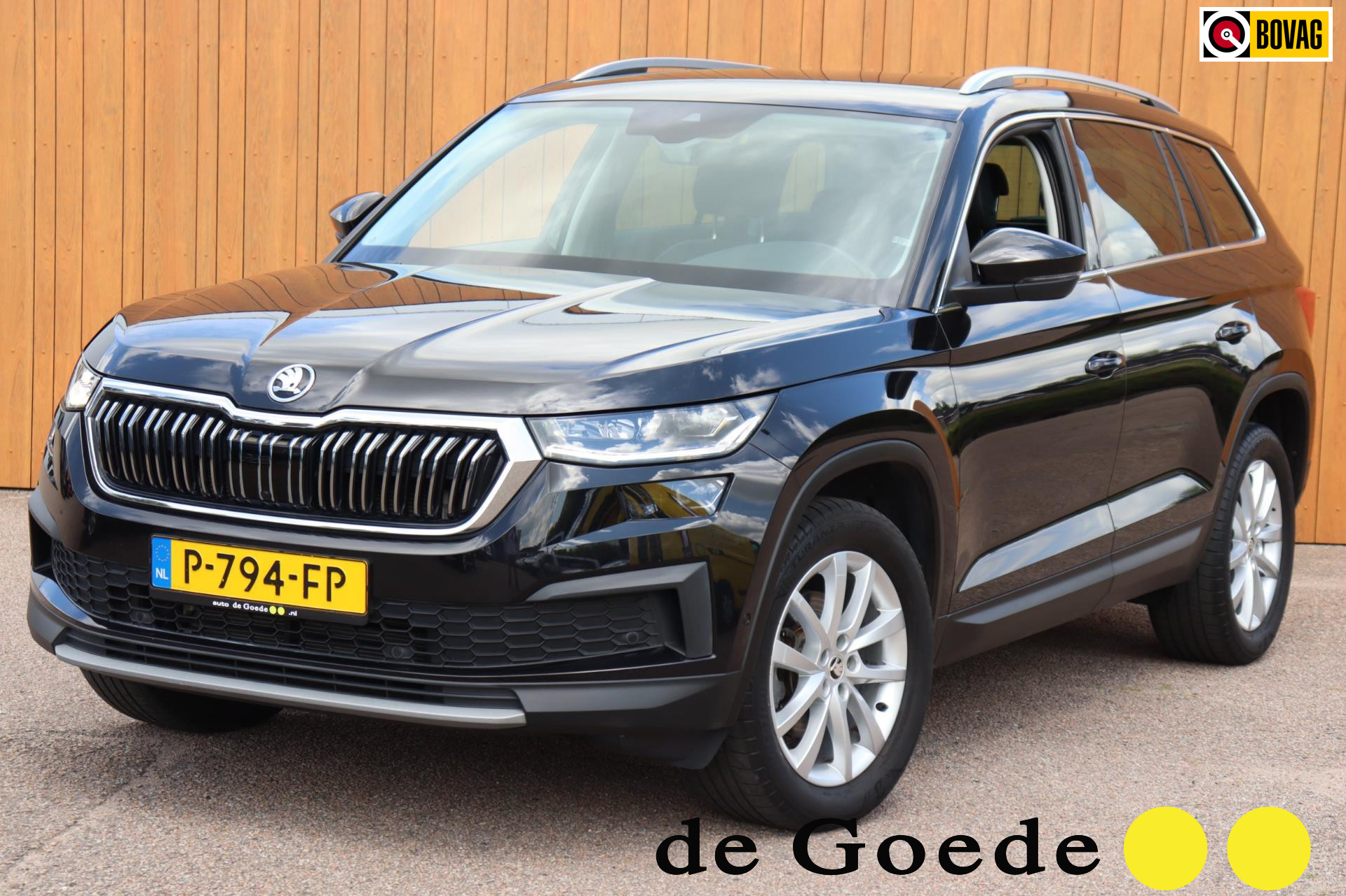 Skoda Kodiaq 1.5 TSI Business Edition Plus org.NL digitaal dashb camera el.klep h.leer+el+mem+vw lane 2022 - voorkant