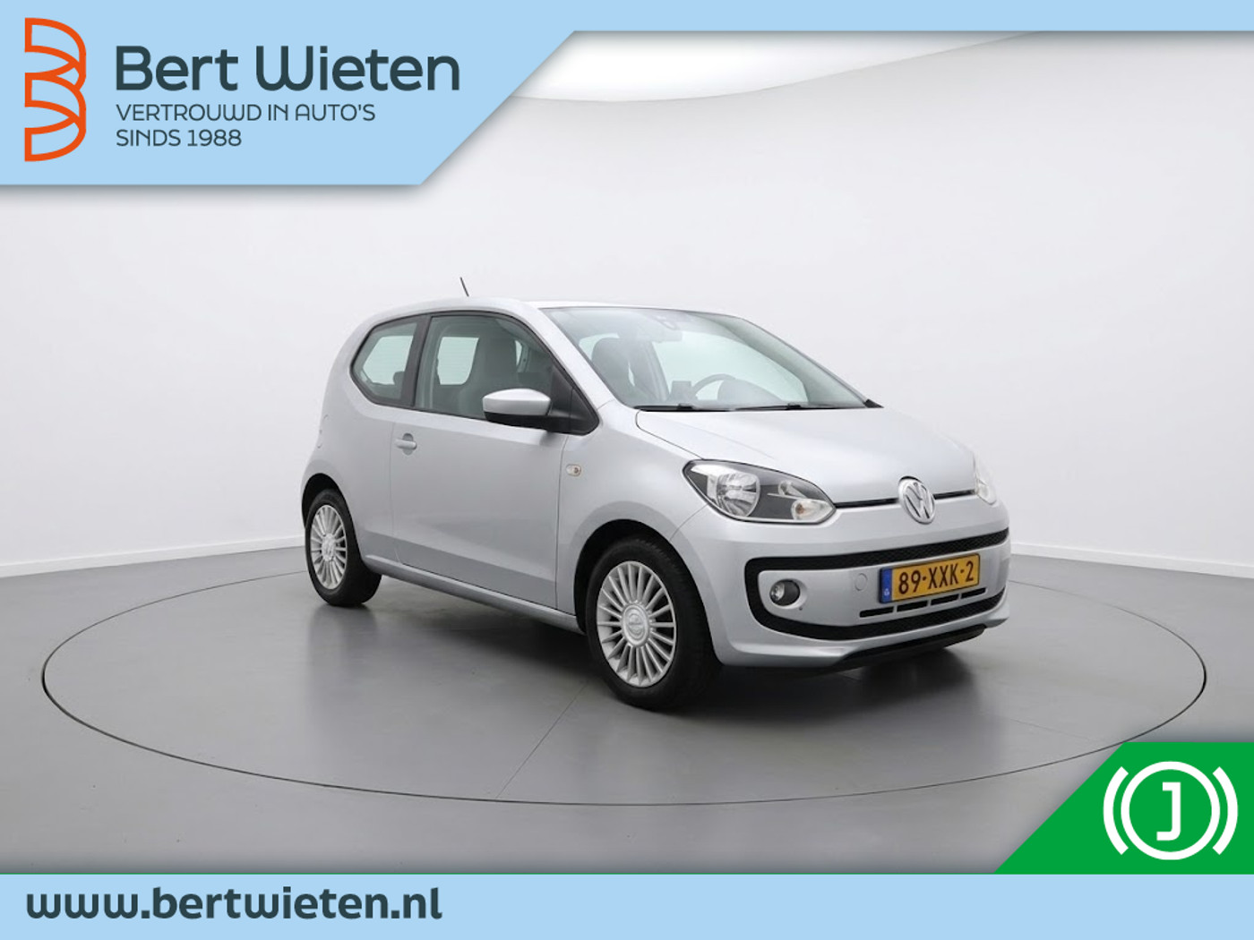 Volkswagen Up 1.0 high up! BlueM. | Geen import | Cruise control | High Up 2013 - voorkant