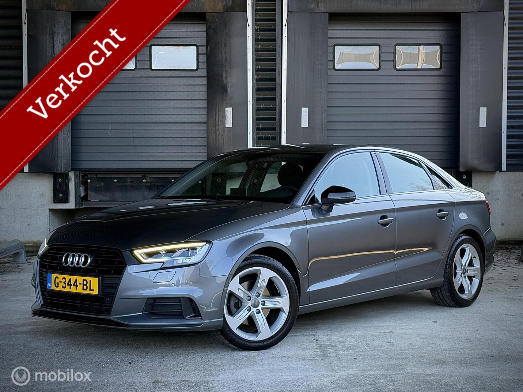 Audi A3 Limousine 1.0 TFSI|Winterpakket|Trekhaak|Digi dash| 2018 - voorkant