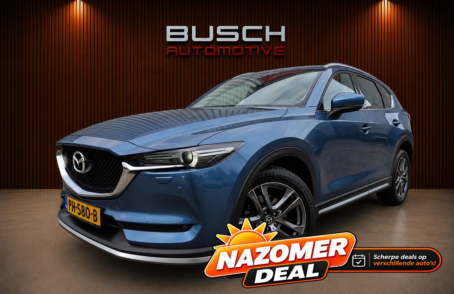Mazda Mazda Cx-5 2.0 SkyActiv-G 165 Skylease GT | AUTOMAAT | 2017 - voorkant