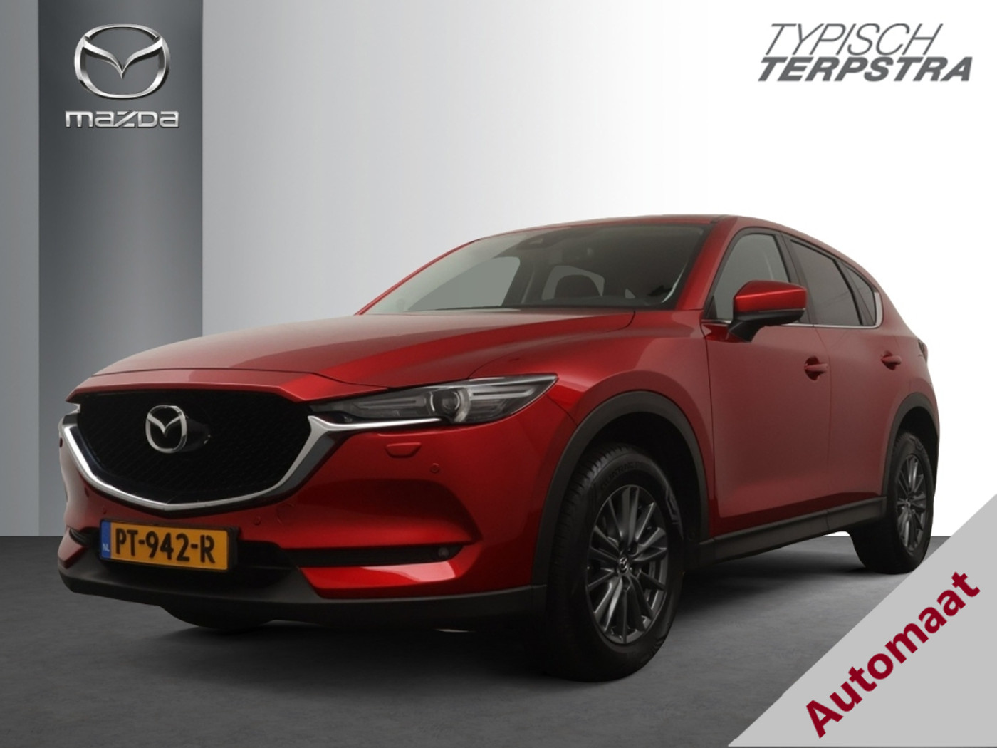 Mazda Mazda Cx-5 Skyactiv-G 165 TS+ Automaat  i-Activesense/Trekhaak 2017 - voorkant
