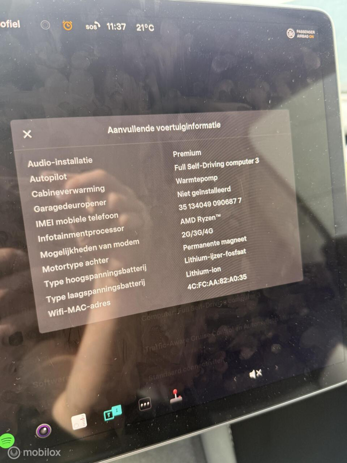 Foto van Tesla Model Y
