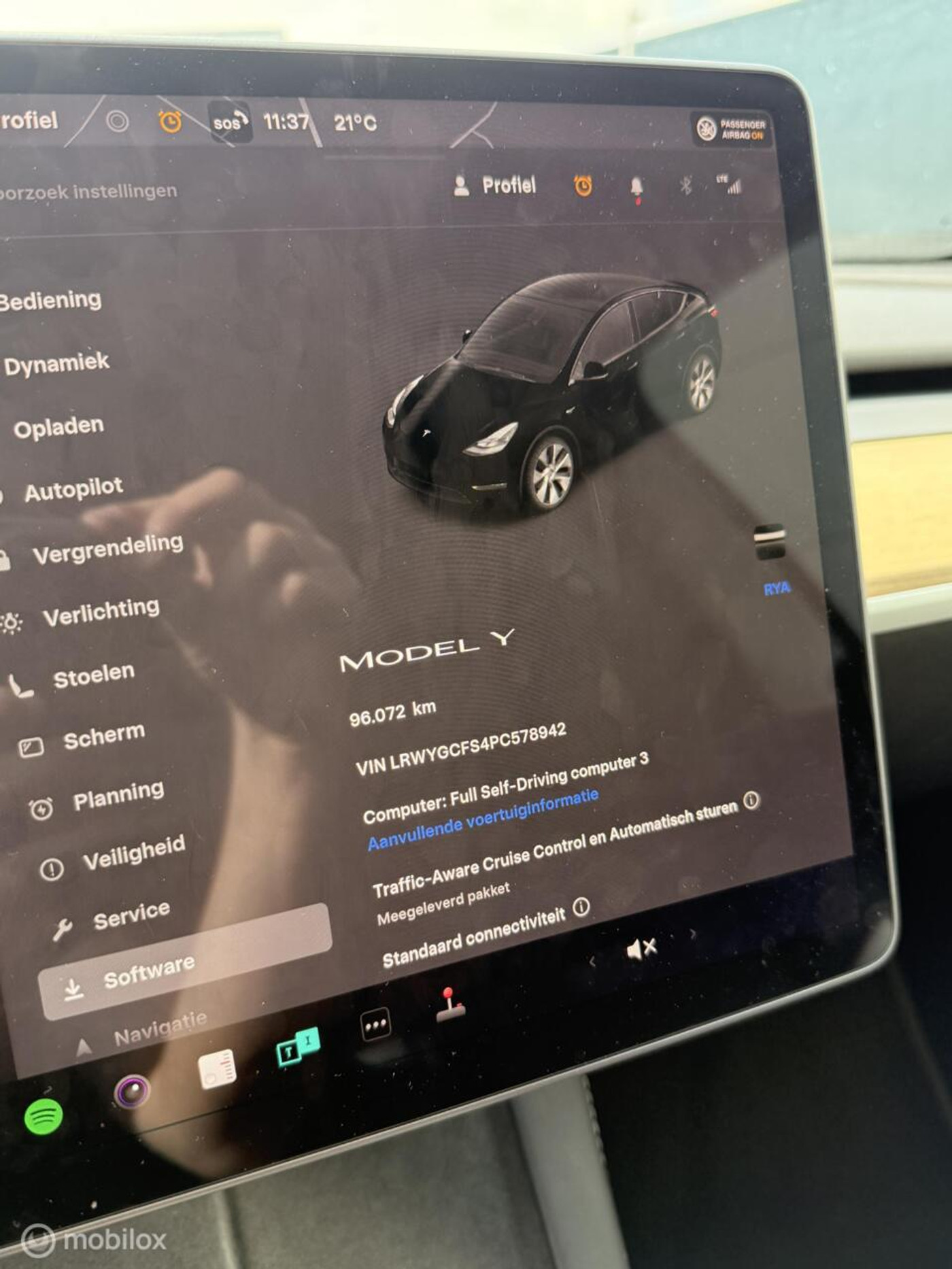 Foto van Tesla Model Y