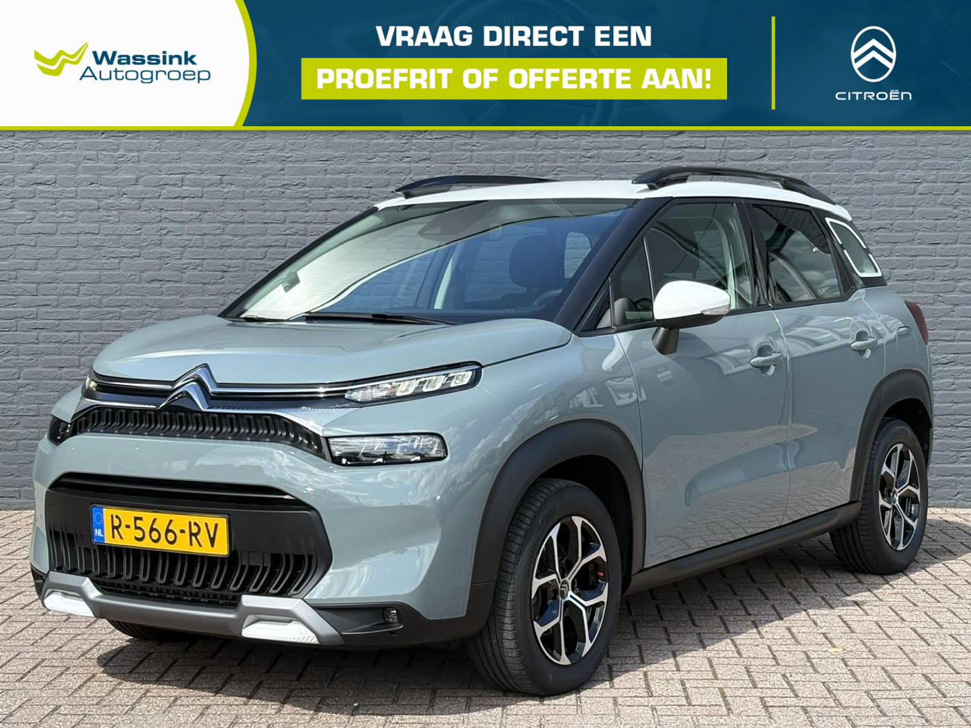 Citroen C3 Aircross 1.2 PureTech Shine 2022 - voorkant