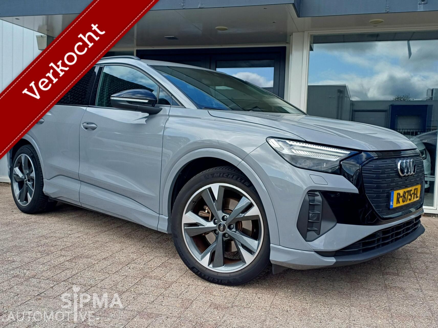 Audi Q4 35 E-tron 35 Advanced edition 170pk/Led/2022/Soh92% 2022 - voorkant