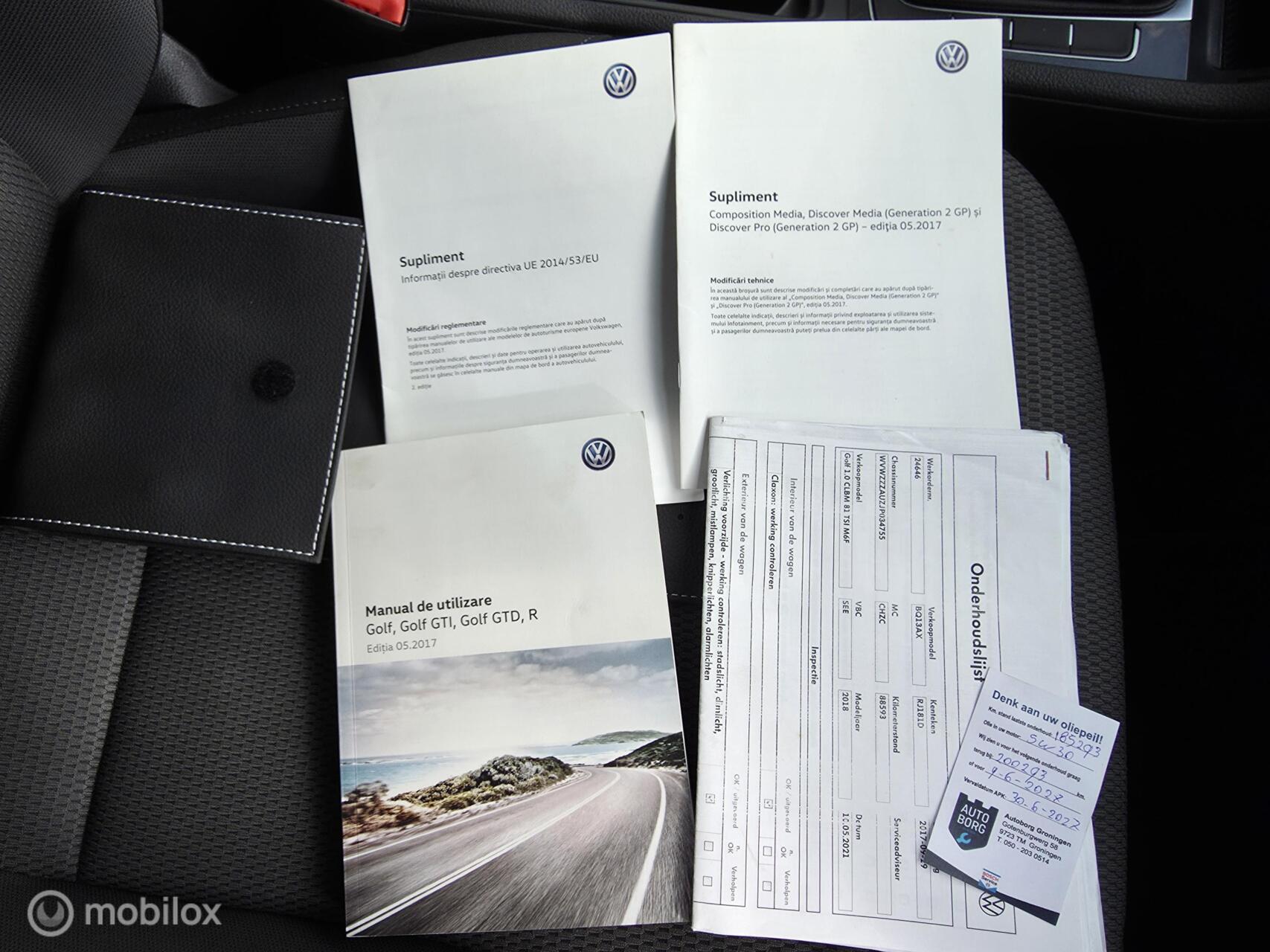 Foto van Volkswagen Golf