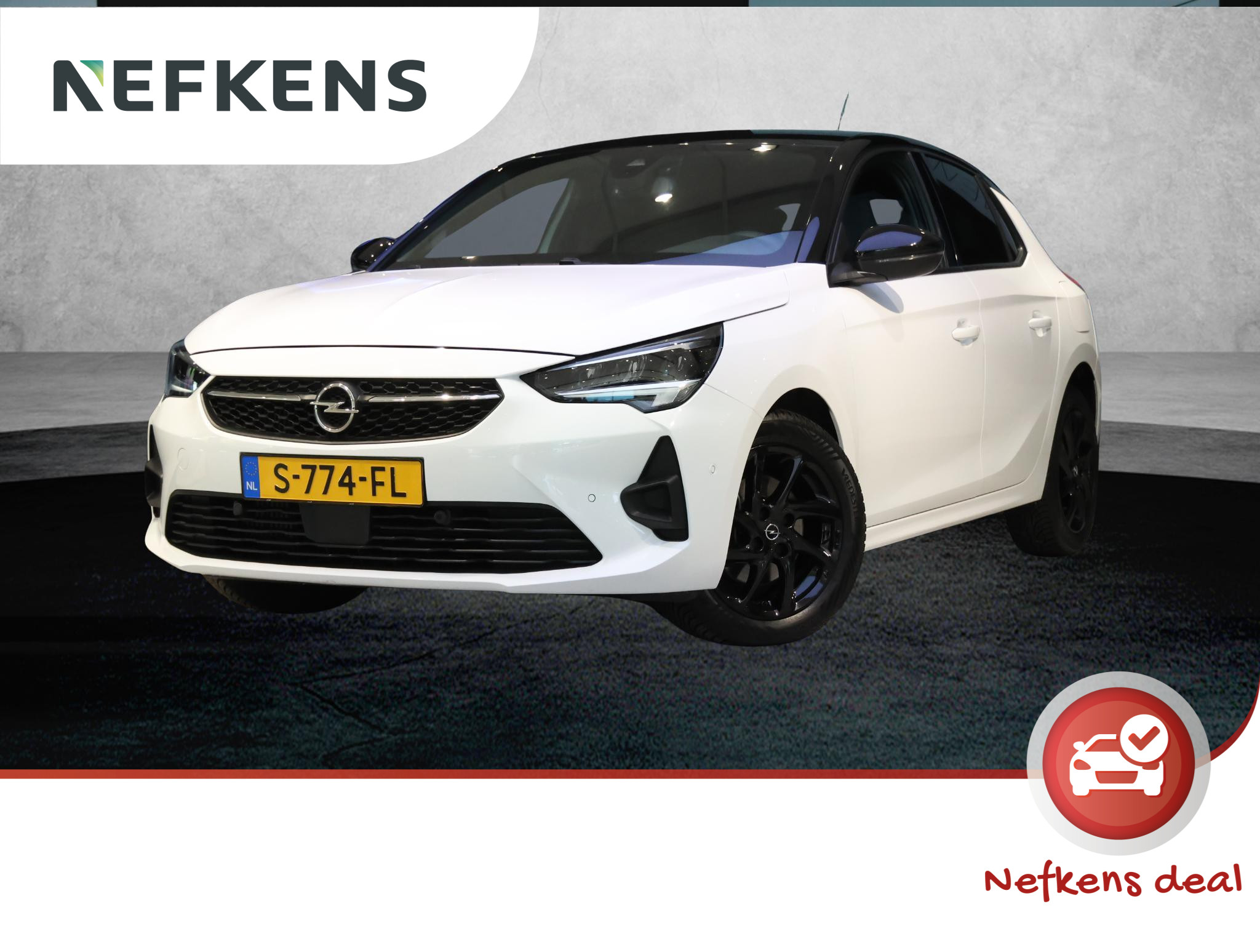 Opel Corsa 100 pk Level 4 2022 - voorkant