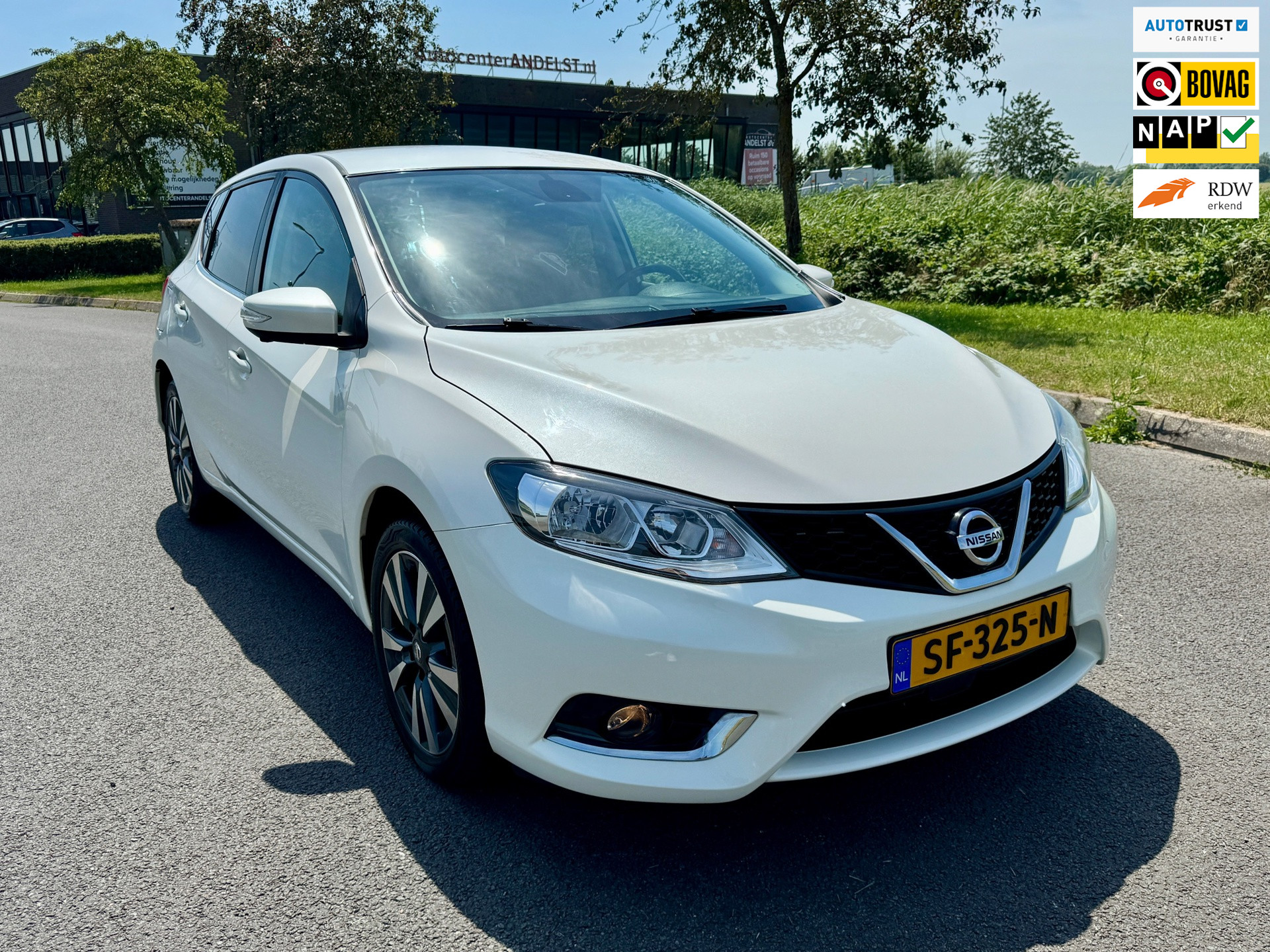 Nissan Nissan Pulsar 1.2 DIG-T N-Connecta Orig.NL auto unieke km stand! 22073km NAP! Keyyles, 2018 - voorkant