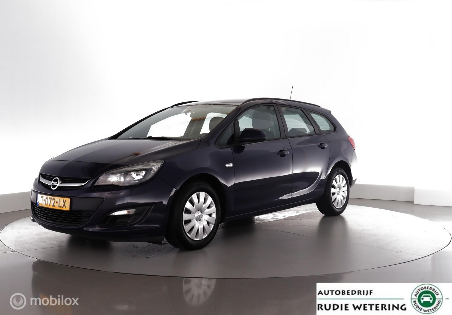 Opel Astra Sports Tourer 1.4 Turbo Edition 2016 - voorkant
