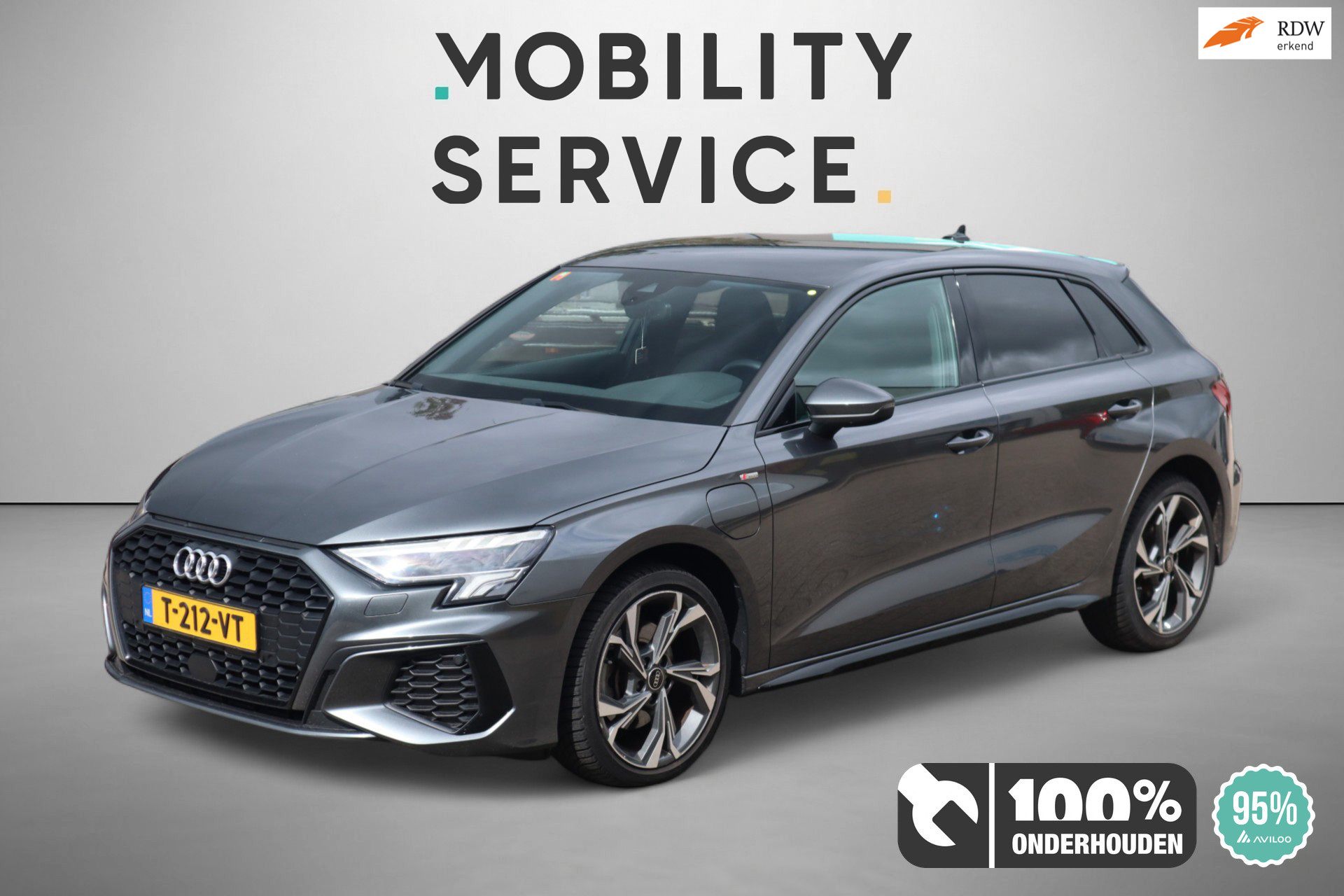 Audi A3 40 TFSIe 40 TFSI e Edition S-Line SOH95% LED Leder VC LMC ACC Clima AUT 2022 - voorkant
