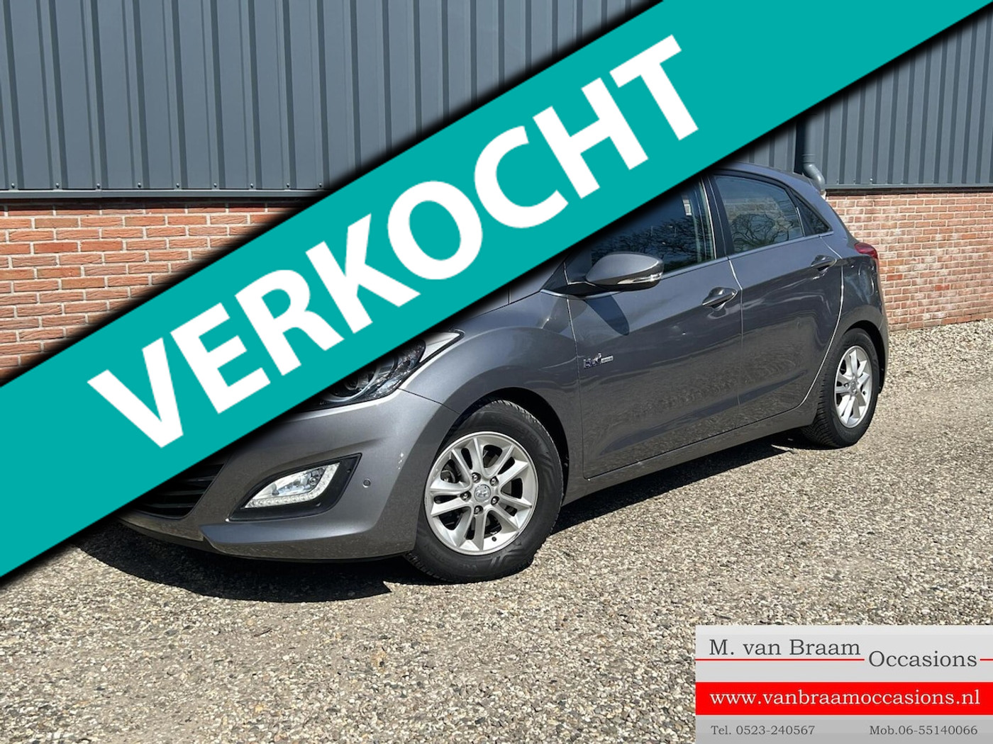 Hyundai I 30 1.6 GDI Business Edition Ecc/Camera/Trekhaak/Lmv/Navigatie 2012 - voorkant