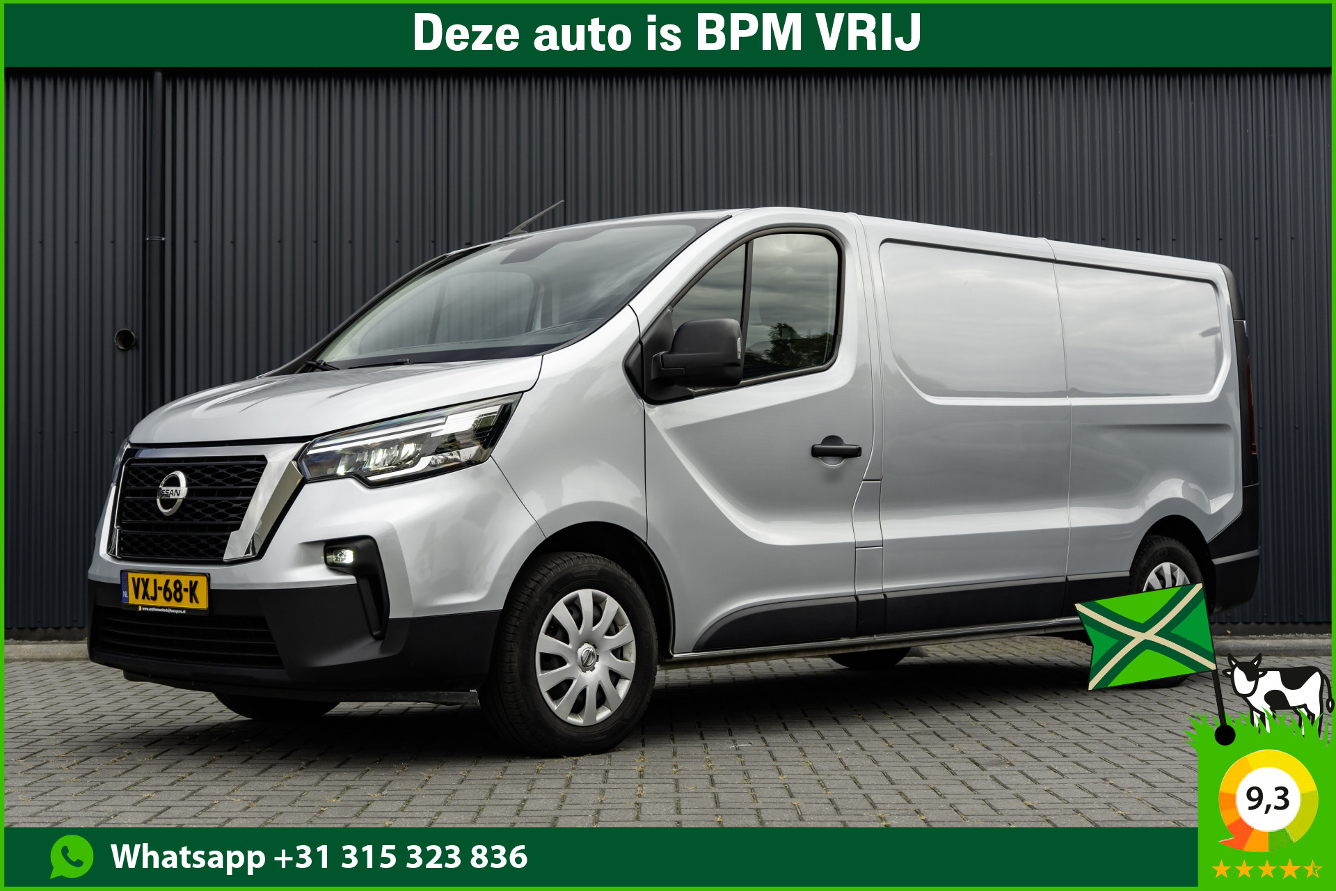 Nissan Primastar 2.0 dCi L2H1 Acenta 2023 - voorkant