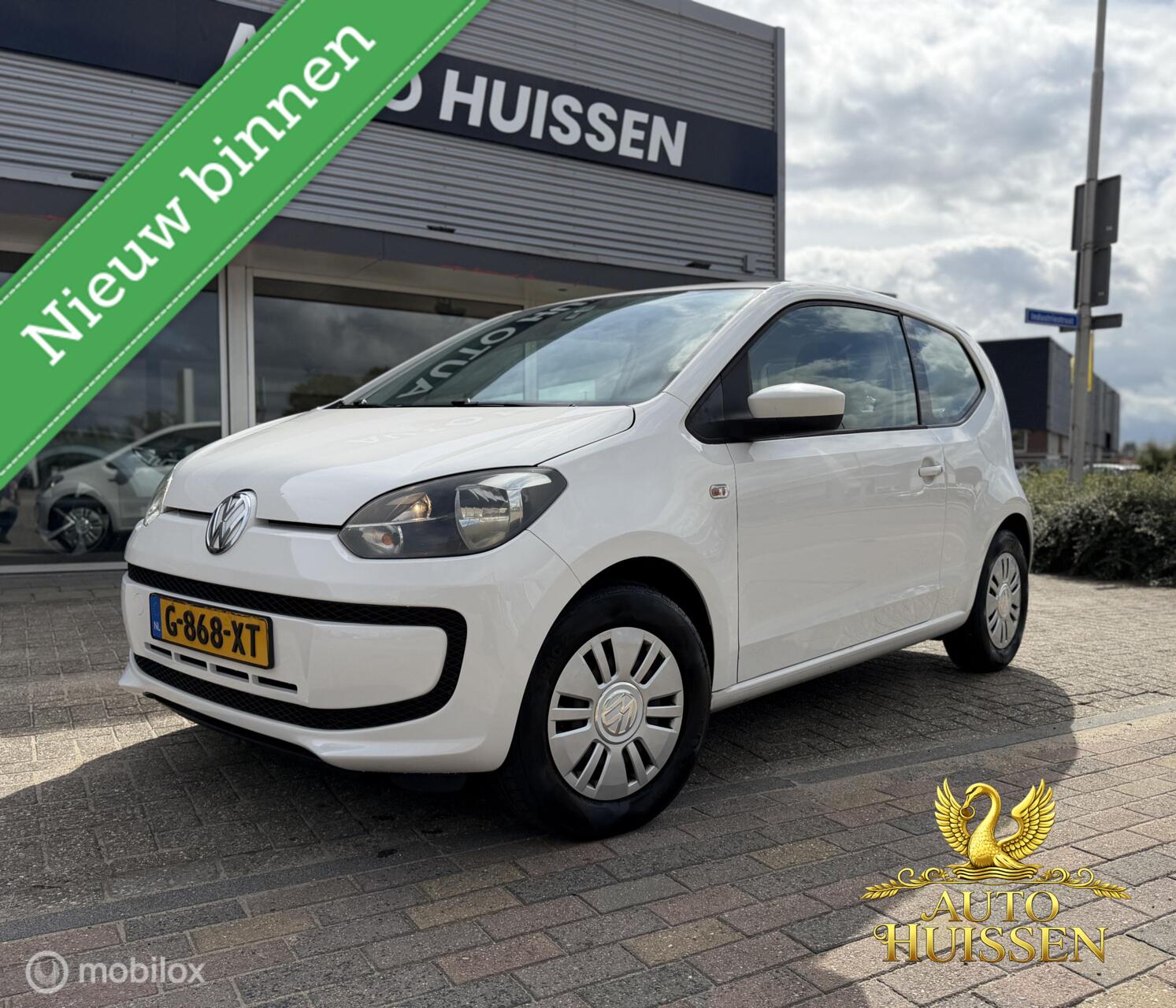 Volkswagen Up 1.0 move up! BlueMotion Cruise Airco PDC 2013 - voorkant