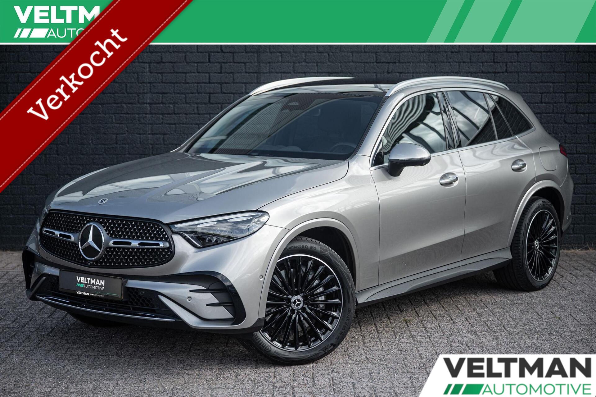 Mercedes-Benz GLC 300 E 4Matic 300e 4MATIC AMG Line PANO ADAPTIVE CRUISE TREKHAAK BURMESTER 2024 - voorkant