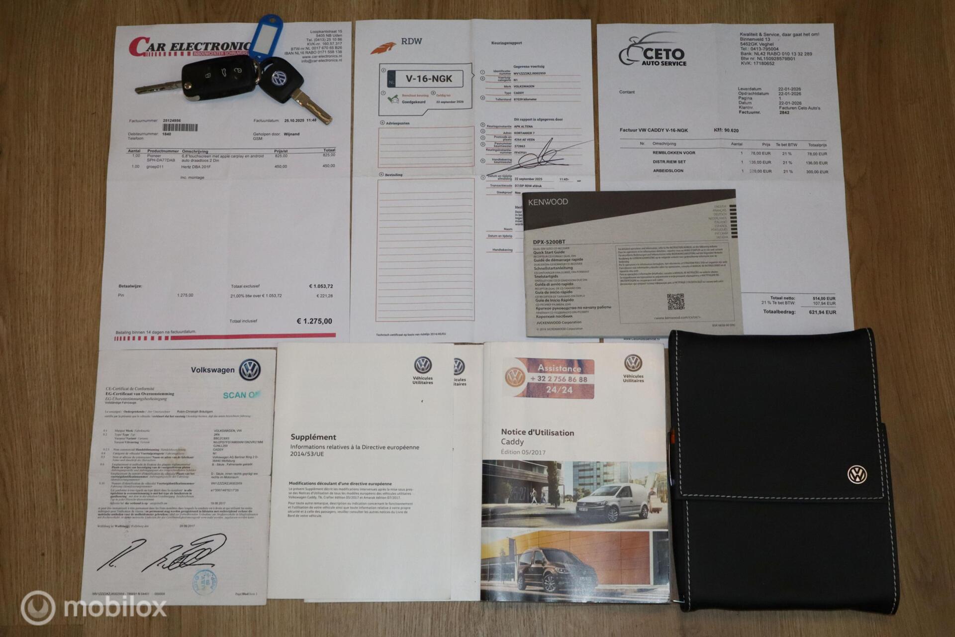 Foto van Volkswagen Caddy