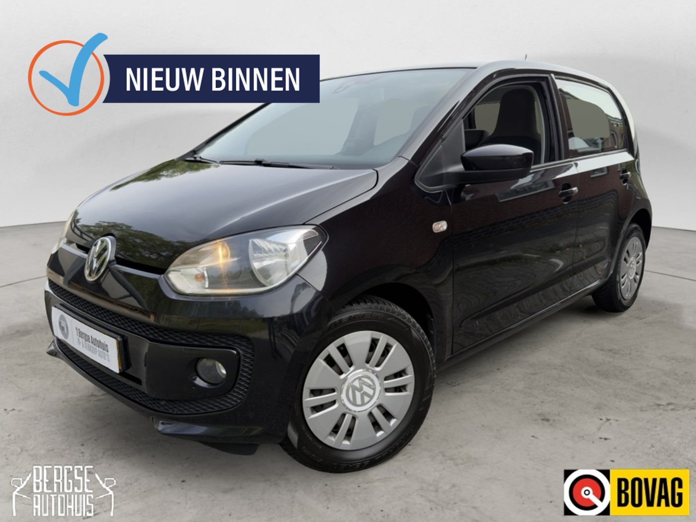 Volkswagen Up 1.0 high up! Cruise Airco Navi Bt Stoelvw 2014 - voorkant