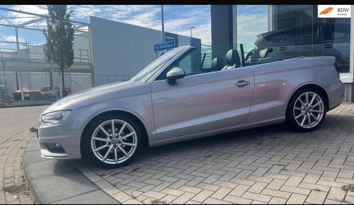 Audi A3 Cabriolet 2.0 TDI Ambition Pro Line S Open Days 2014 - voorkant