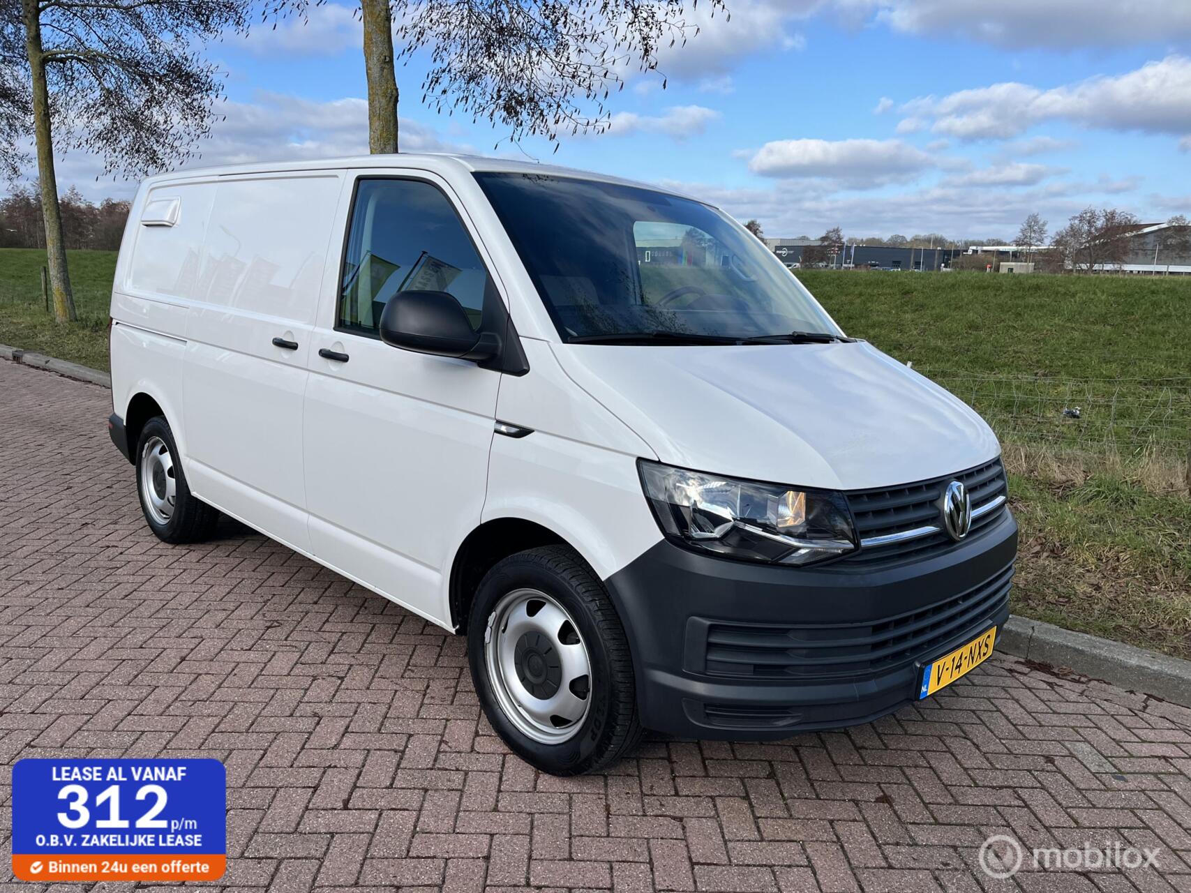 Volkswagen Transporter 2.0 TSI benzine + Airco | Gesloten bestel 2018 - voorkant