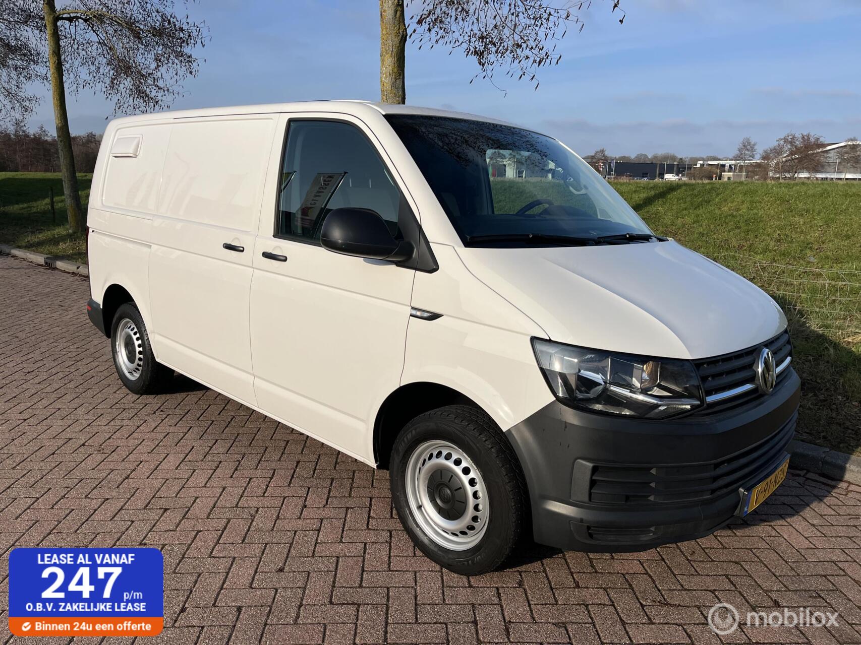 Volkswagen Transporter 2.0 TSI Benzine + Airco | Gesloten bestel 2018 - voorkant