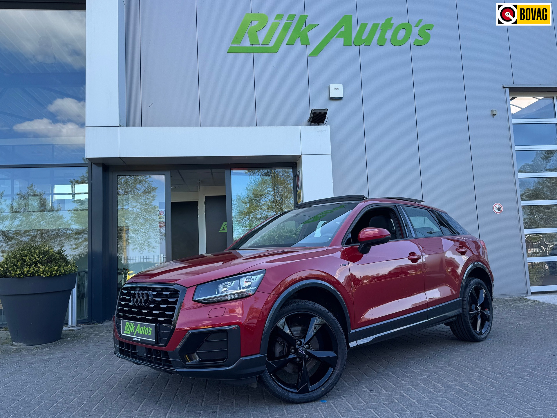 Audi Q2 30 TFSI Sport * Panoramadak * Clima * Navigatie 2017 - voorkant