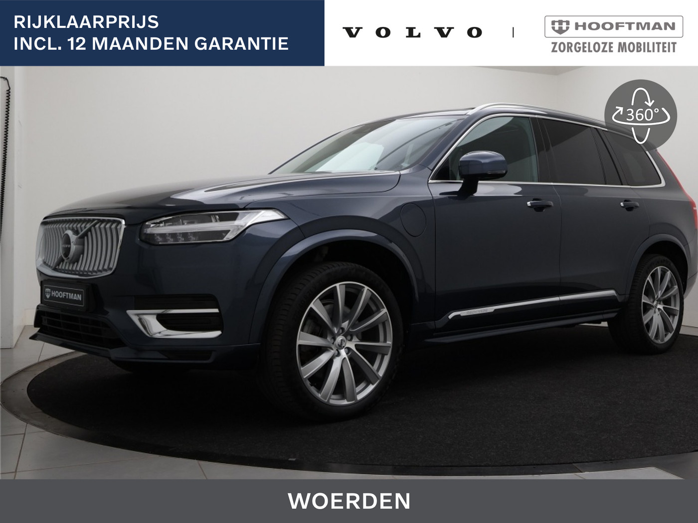 Volvo Xc90 T8 PLUG-IN HYBRID LONG RANGE INSCRIPTION SCHUIFDAK 360GR CAM HARMAN KARDON TREKHAAK 2022 - voorkant