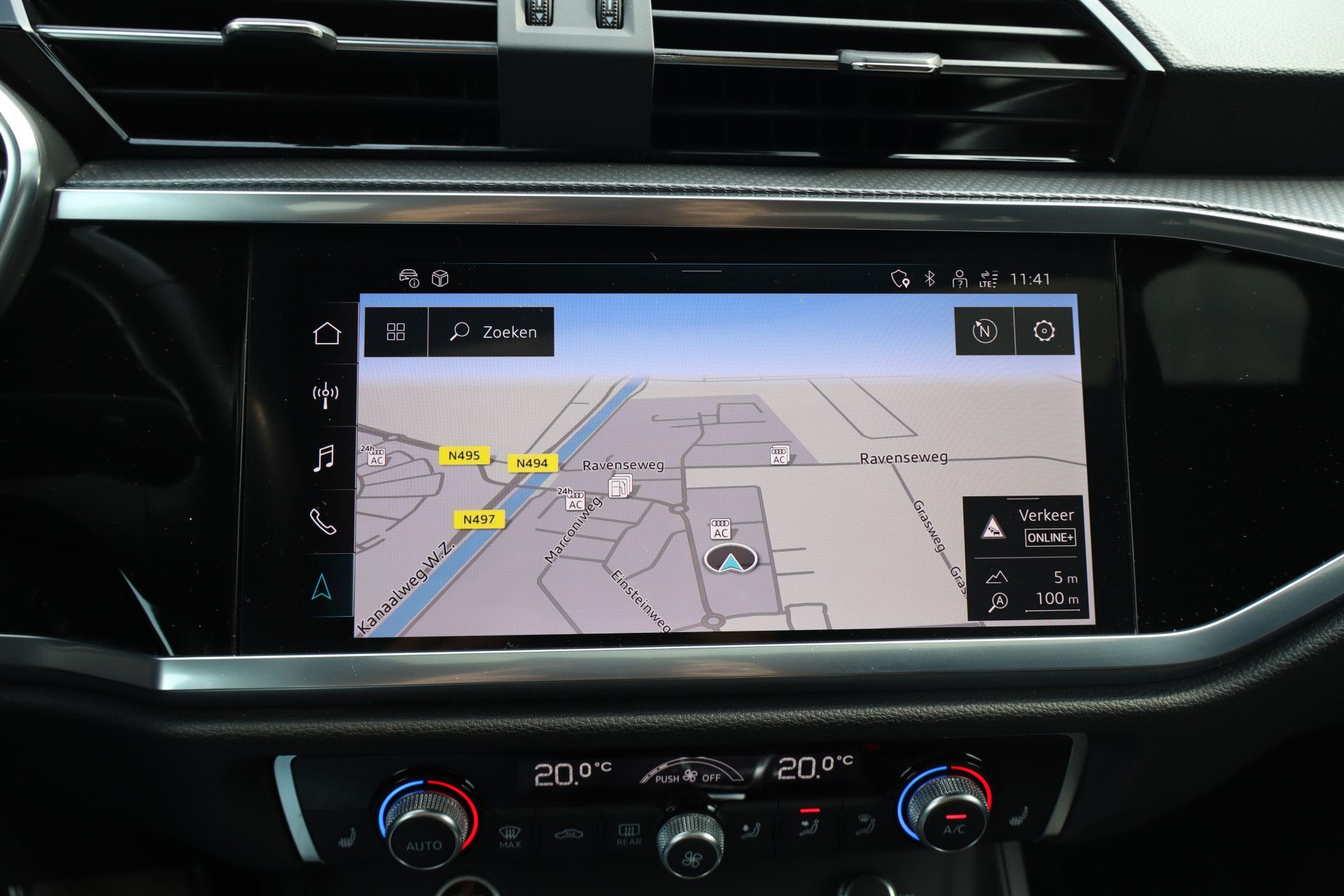 Foto van Audi Q3 Sportback E-tron