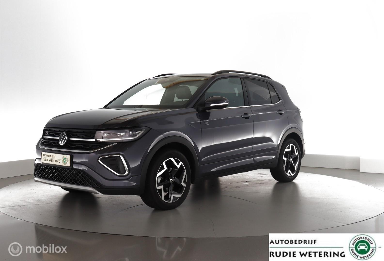 Volkswagen T-cross 1.5 TSI R-Line trekhaak|IQled|Stoelverw.|cam|nav|acc|lmv17 2025 - voorkant