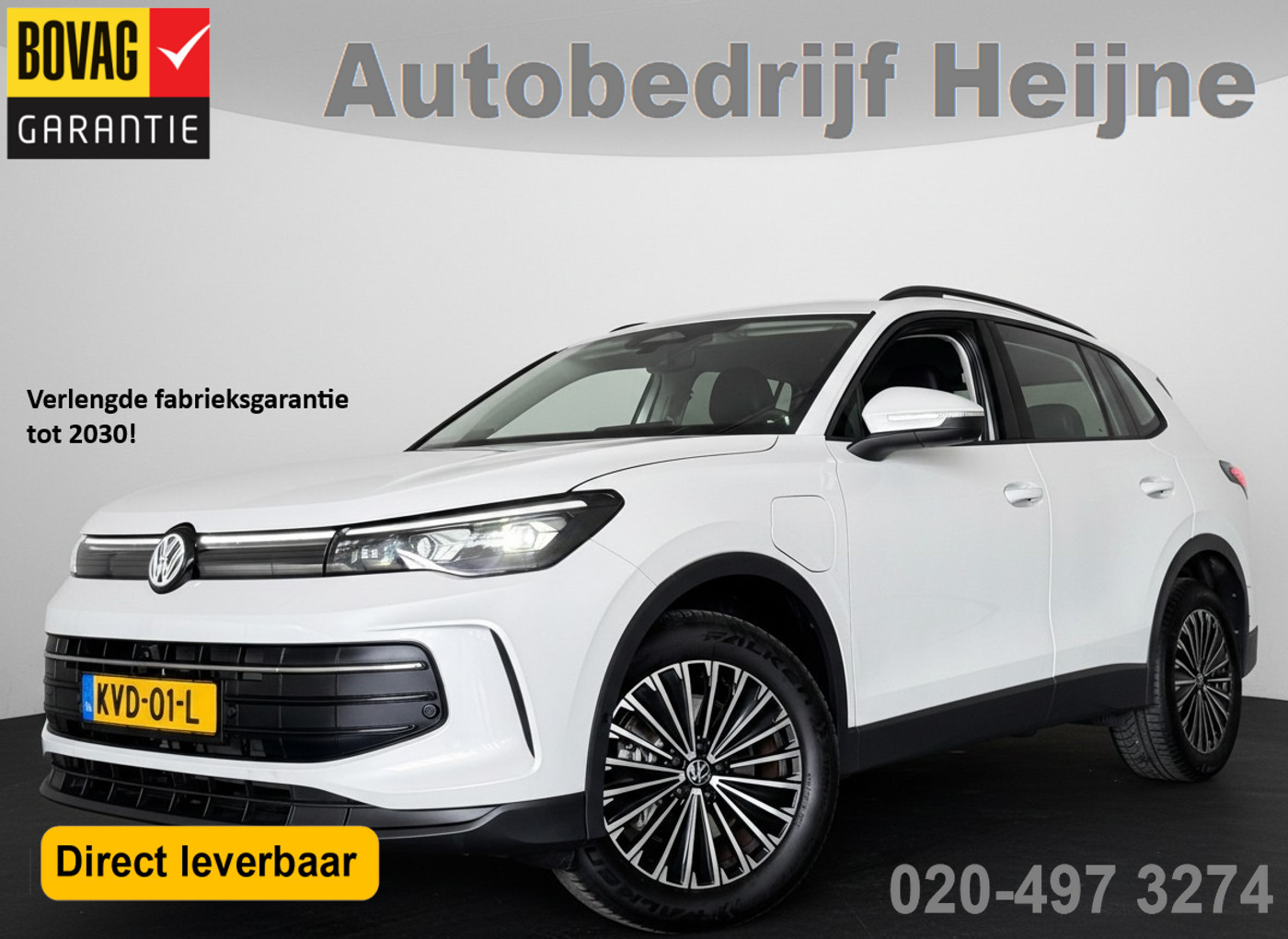Volkswagen Tiguan 1.5 TSI 204PK eHybrid [PHEV] DSG LIFE 2025 - voorkant