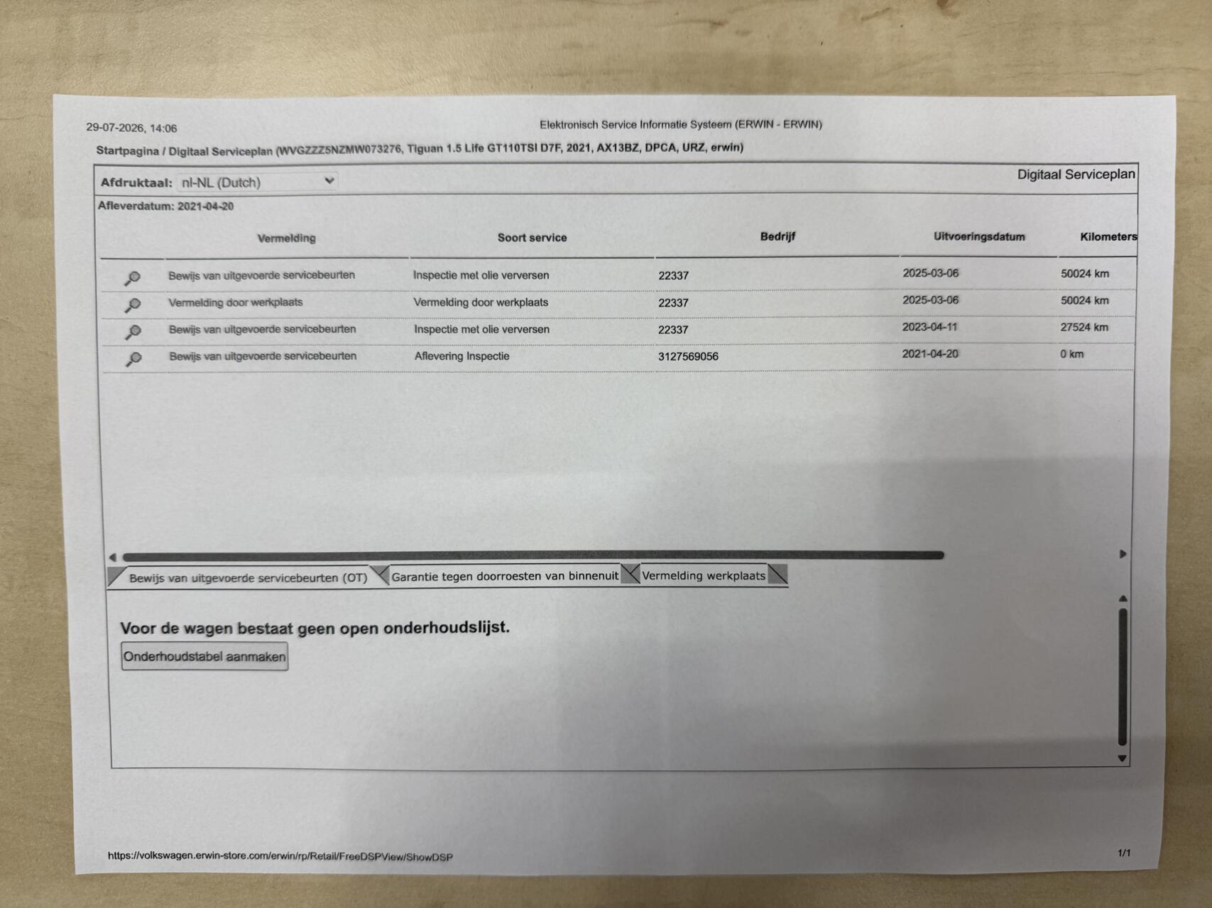 Foto van Volkswagen Tiguan